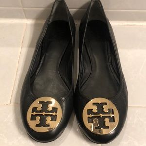 Black Tory Burch Flats